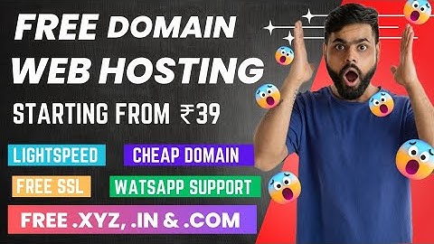 Get FREE Domain With Cheap Hosting Only For 39Rs  | Free domain | Cheap web hosting | admirehost.com