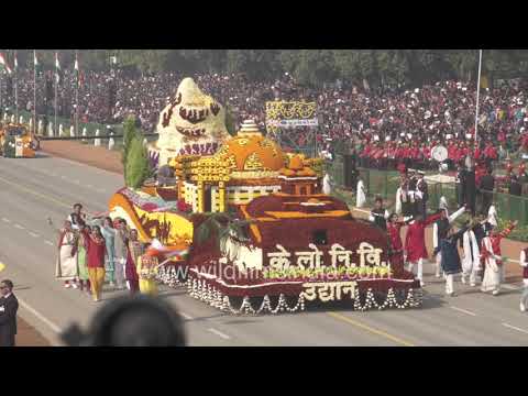 Floral artistry and cultural heritage at Republic Day Parade 2020