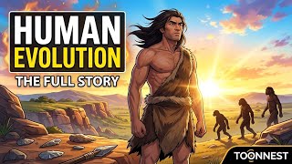  Humans Evolved: The Complete Story of Humanity 🧬✨ | 2D Animation