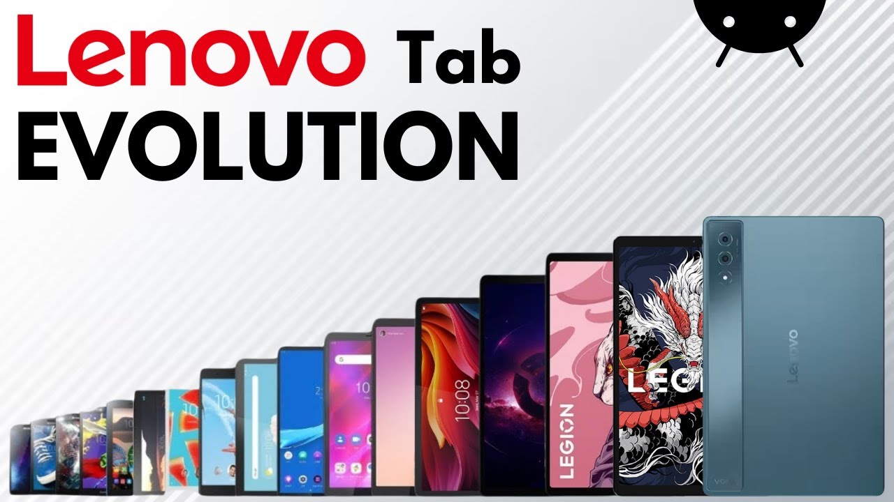 Evolution Of Lenovo Tab