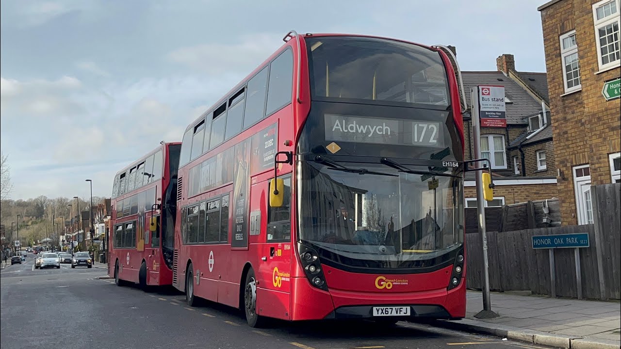 FRV Go Ahead London Route 172 Brockley Rise Aldwych Enviro400 MMC frv-go-ahead-london-route-172-brockley-rise-aldwych-enviro400-mmc