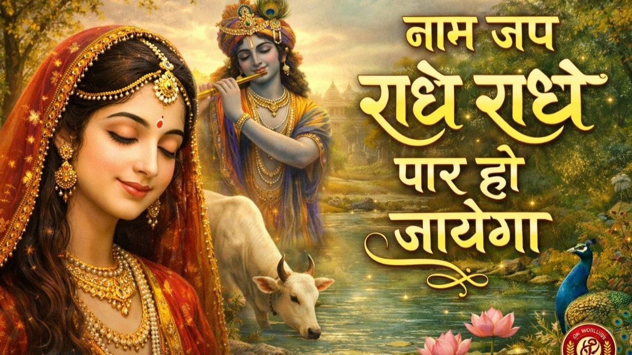 नाम जप राधे राधे पार हो जायेगा | Naam Jap Radhe Radhe | Most Beautiful Krishna Bhajan | #radheradhe