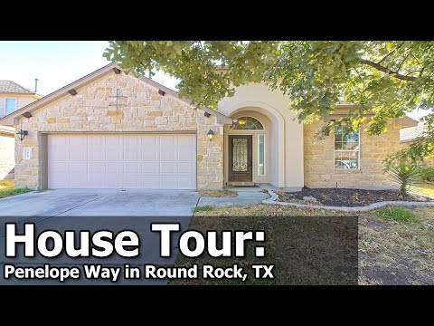 3618 Penelope Way, Round Rock, TX home video tour