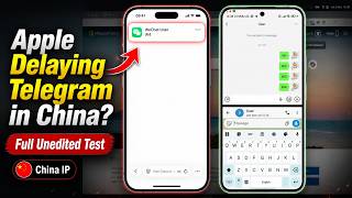 Is Apple Delaying Telegram Push Notifications in China? Full Unedited Test