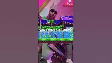 Sometimes you just need to play a classic....  #keytar#videogamemusic #sega #sonicthehedgehog
