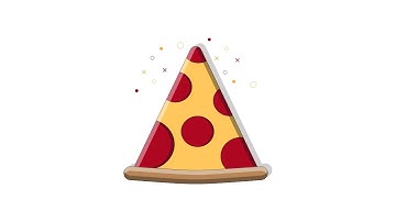 Adobe Illustrator CC Tutorial - How to Create A Slice Of Pizza For Beginners