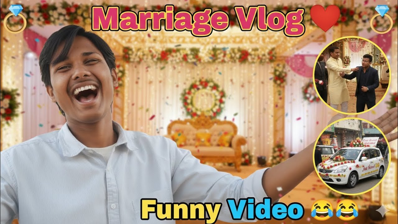 Marriage Vlog ❤️💍 Funny Video 😀😀 #explore #trending #marriage #funny #vlog 