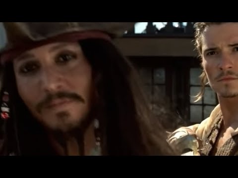 Pirates of the Caribbean Jack Sparrow steals the interceptor movie