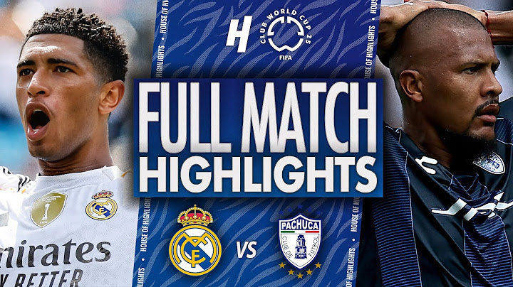 Real Madrid vs Pachuca - Resumen y goles del partido | Copa Mundial de Clubes de la FIFA 2025
