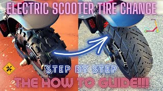 Electric Scooter Tire Change - Step by Step How to Guide! screenshot 4