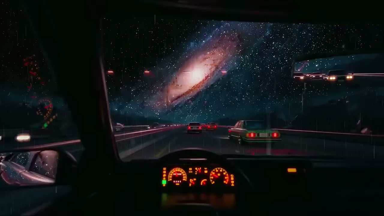 432 Hz (1 HOUR) | Ark Patrol - Let go while driving trough space