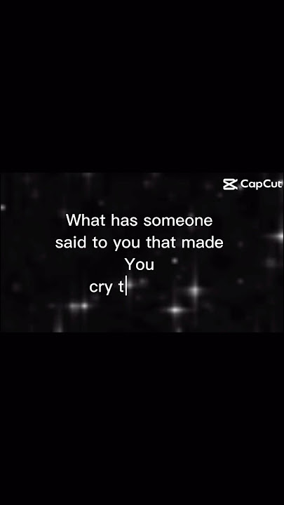 What has someone said to u that made u cry the most #imissyou #robloxedit