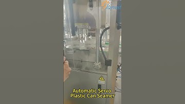 Best Plastic Can Seamer Equipment 2025, Servo Easy Open Lid Sealing Machine #Shorts #Cansealer