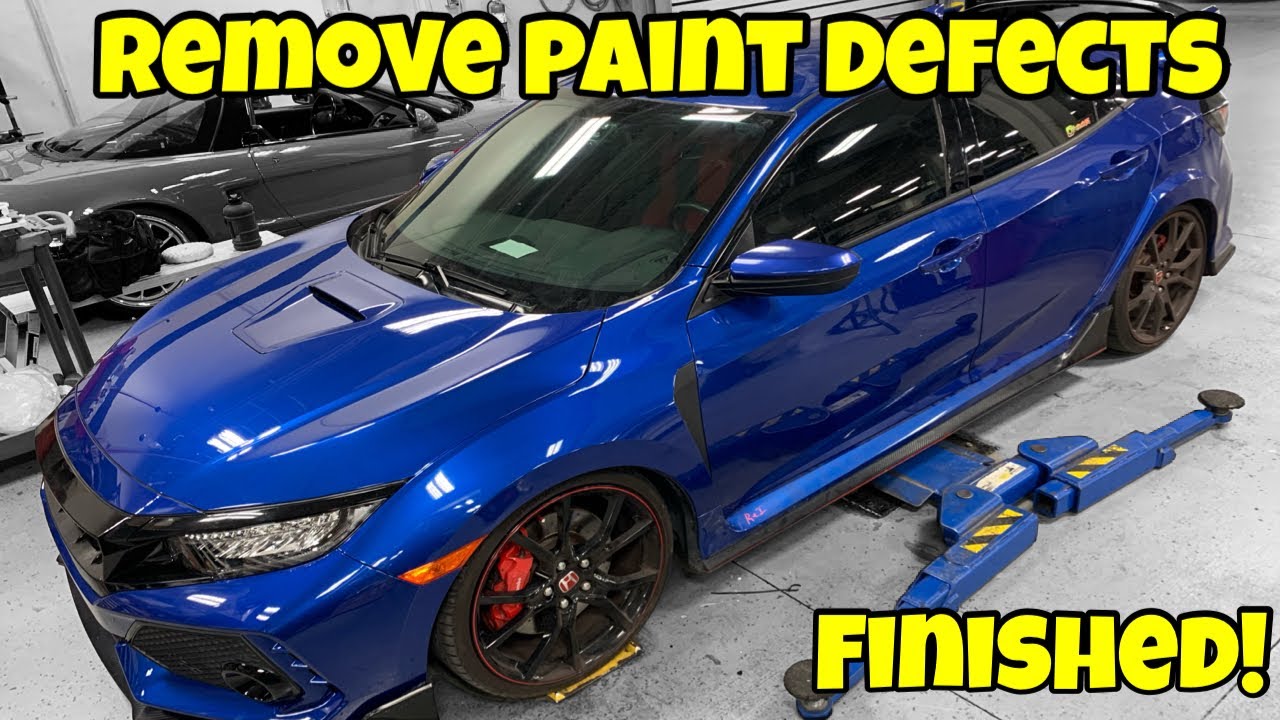 Dirty Type R This Tool Will Fix Paint Flaws! Honda Civic Type R Final Episode! - YouTube