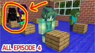 : Monster School : SEASON 4 ALL EPISODE - Minecraft Animation