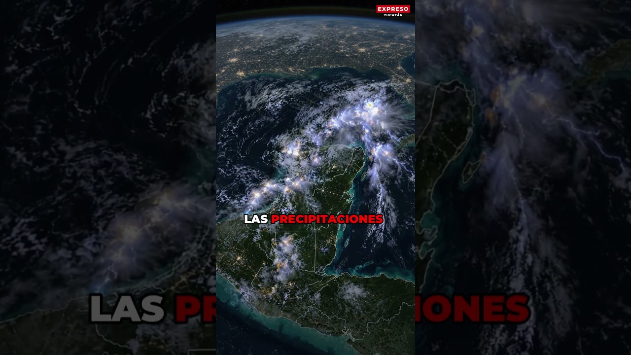 ¡TORMENTAS ELÉCTRICAS AMENAZAN CON REGRESAR A YUCATÁN ESTE MARTES!
