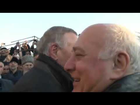 Национальный лидер Республики Ингушетия Аушев Руслан Султанович на митинге!