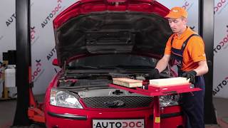 Jak wymienić filtr powietrza w FORD MONDEO 3 TUTORIAL | AUTODOC