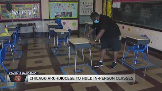 Catholic school teacher raising concerns about in-person learning plan