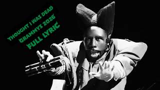 Tyler, The Creator - Thought I Was Dead  (GRAMMYs 2026) Full Lyrics