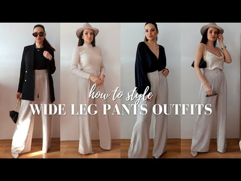 WIDE LEG PANTS OUTFIT IDEAS  STYLISH AND CLASSY WAYS TO STYLE