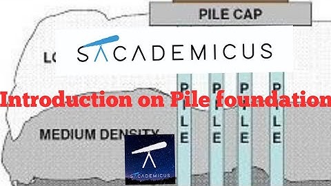 INTRODUCTION ON PILE FOUNDATION
