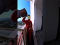 Money heist vs rooftop parkour free running POV 😂#parkour ##freerunning #hacker
