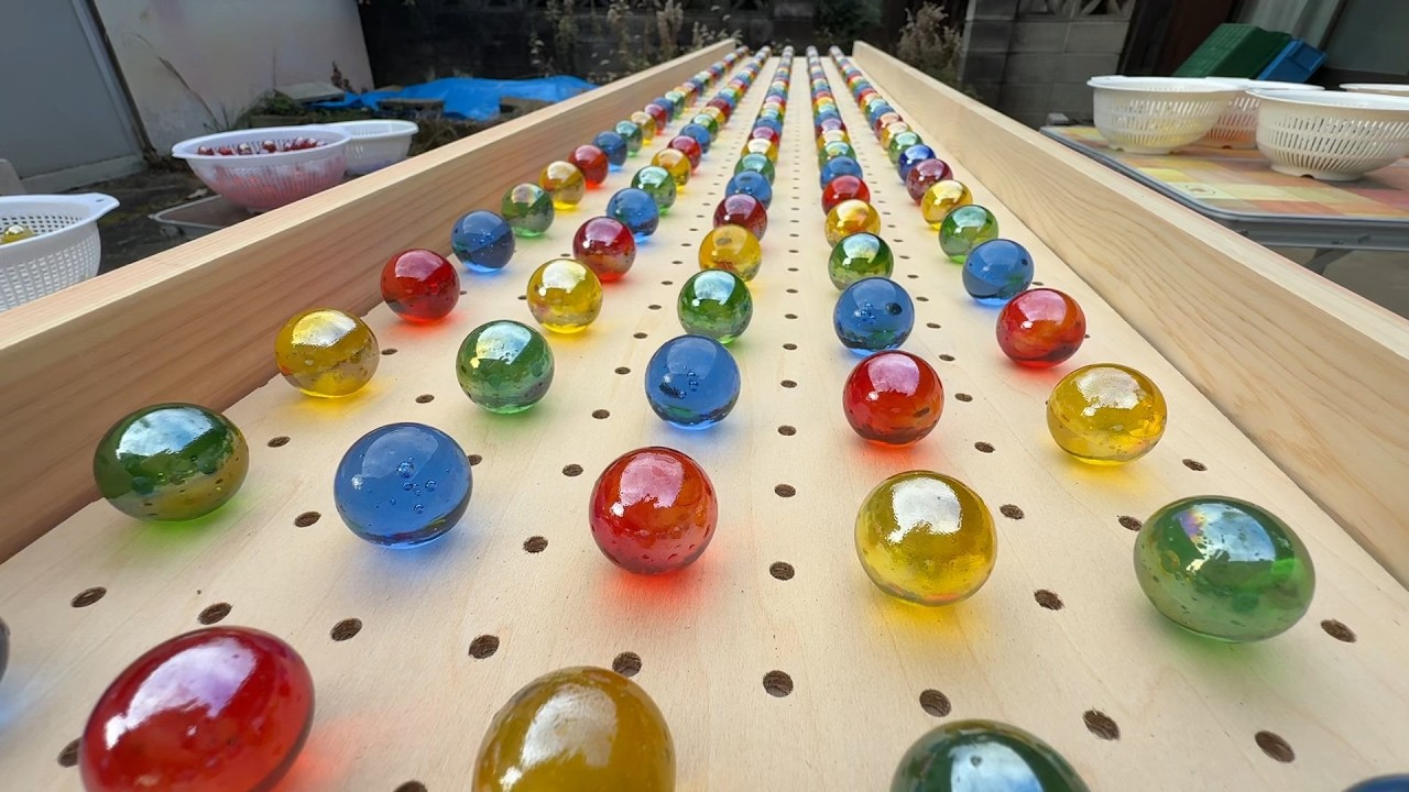 マーブルラン191 marble run エンタメマーブルラン　玉転がしと旅　遠隔ムービー編