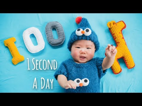 一天一秒100Days！成长记录100天 | A Second A Day from Birth!