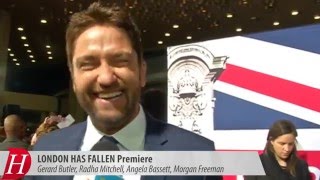 Gerard Butler And More At The London Has Fallen Premiere
