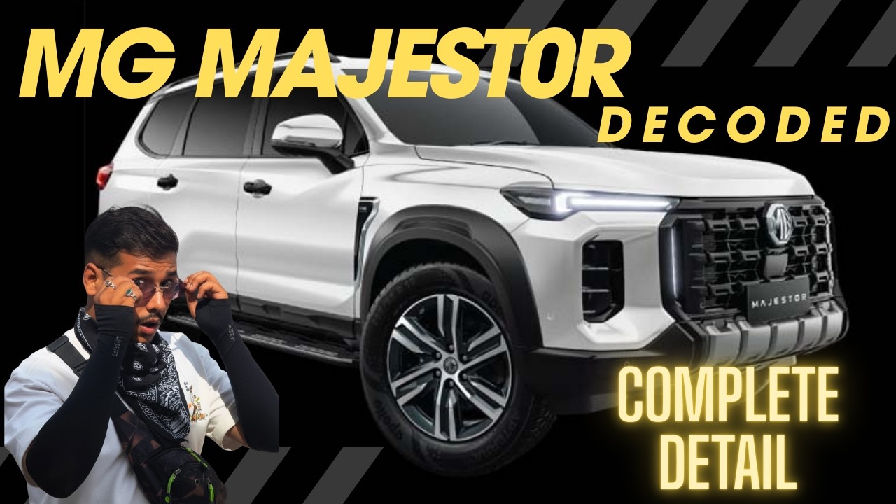MG Majestor completed detail Decoded | Full Comparison with Toyota Fortuner |#fortuner  #mg