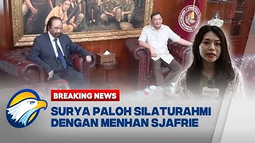 BREAKING NEWS - Surya Paloh Silaturahmi dengan Menhan Sjafrie Sjamsoeddin