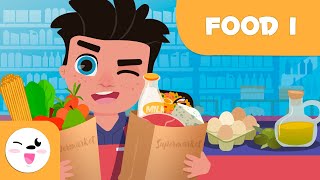 SUPERMARKET FOODS - Part 1 - Food Vocabulary for Kids screenshot 3