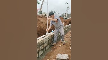House construction line pipe pre-embedding process #shorts
