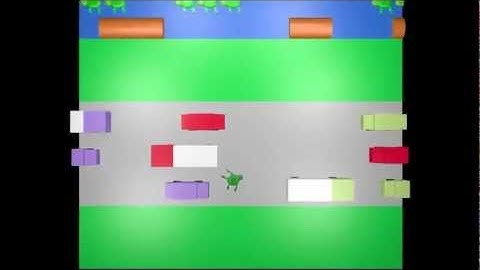 Frogger 3D Animation