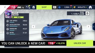 Unlocking the Lotus Emira in Asphalt 9!