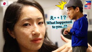 I Turned Into A Zombie Prank! *Sweet reaction!*