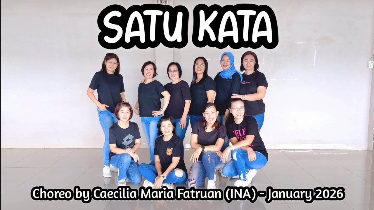 Satu Kata Line Dance // Choreo by Caecilia Maria Fatruan (INA) - January 2026