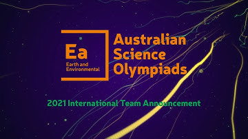 2021 International Team Announcement: International Earth Science Olympiad