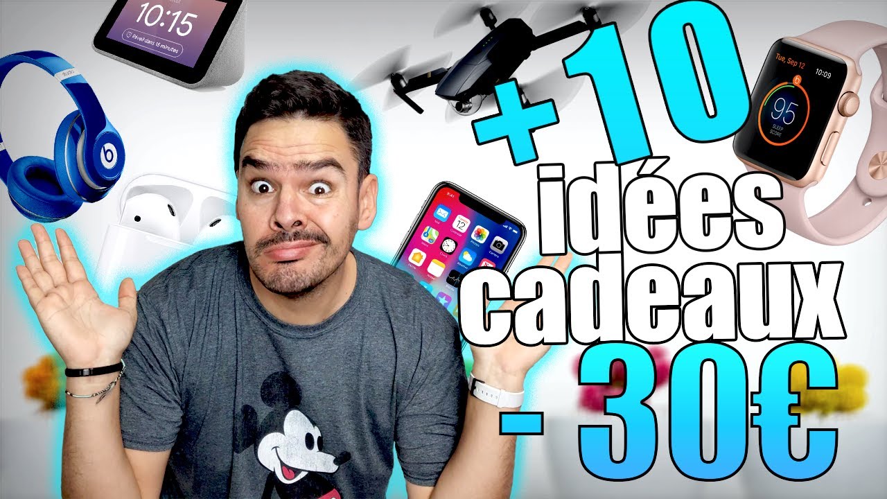 IDÉES CADEAUX INCONTOURNABLES A MOINS DE 30 € ! (Du High Tech vraiment  utile et original) 