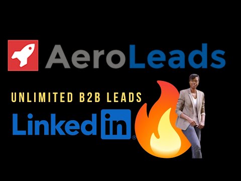 Laser Targeted LinkedIn Lead Extractor Software - AeroLeads