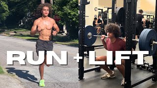 Double Training Day | Running + Lifting