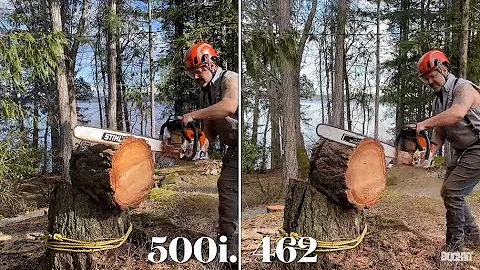 Stihl MS500i has a problem... it’s called a Stihl 462. MS500i vs. 462