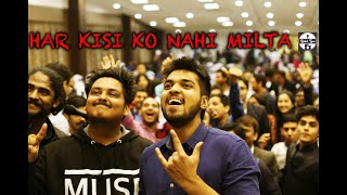 Video thumbnail of "Har kisi ko | Live band Cover - Rahul Iyer"