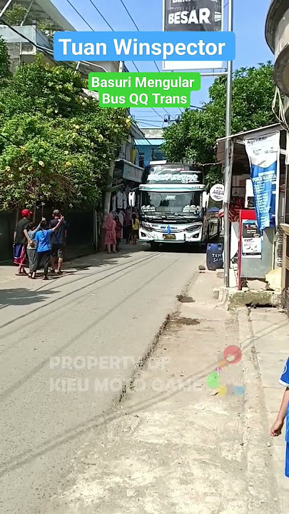 Basuri Mengular  Winspector Bus QQ Trans #shorts #basuri #telolet #bus