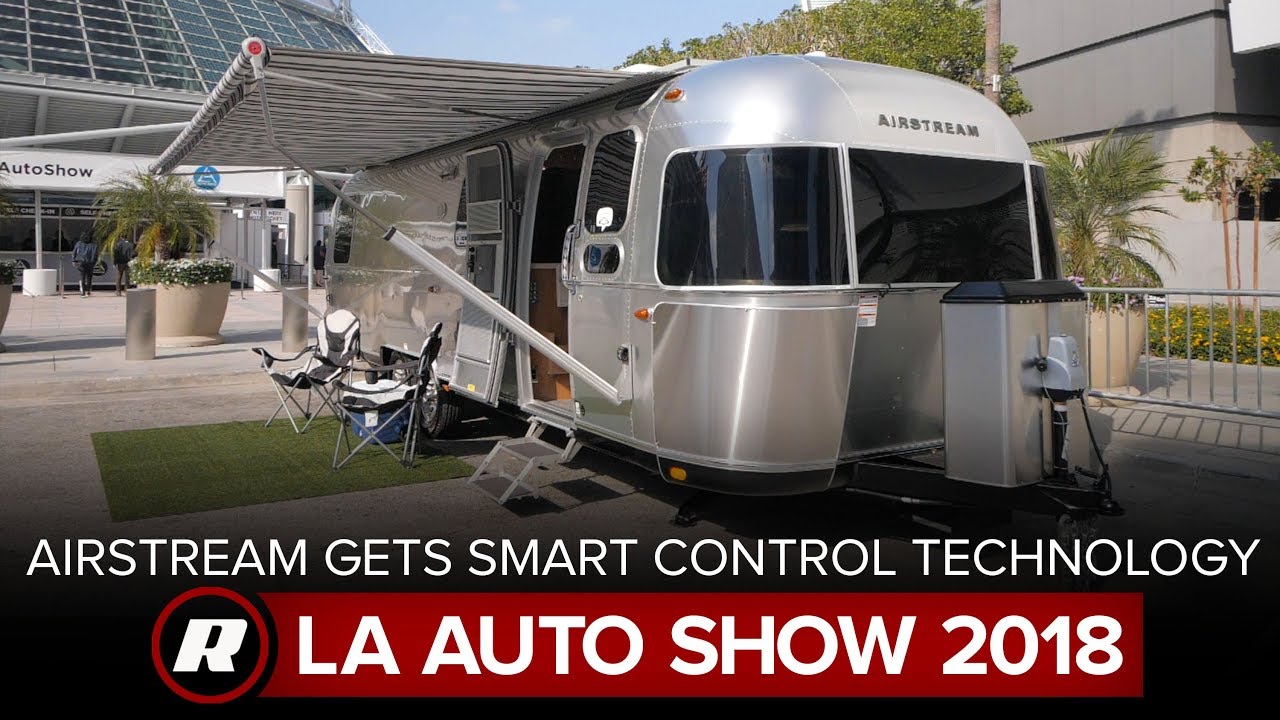 Check out the Smart Control Technology in the Airstream trailer | 2018 LA Auto Show