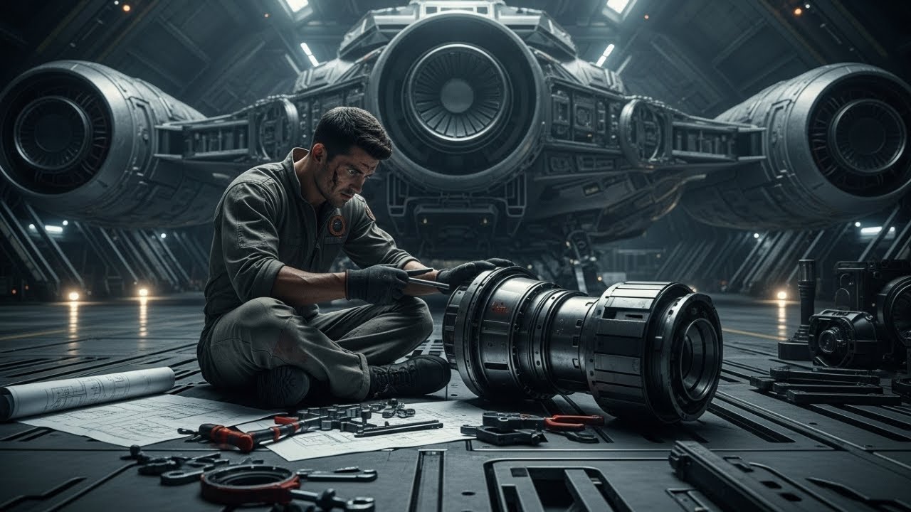 Starship Mechanic Repairs Mysterious Engine—But the Ship Begins to Whisper His Name! SCi-Fi Story