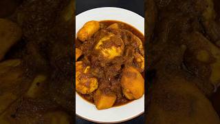 🥚Simple Dim Kosha Recipe | Bengali Egg Curry in Minutes 🤤#shortsfeed #egglover #eggcurry#sourcefeed