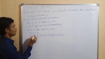 Polynomials and factorisation 9th class exercise 2.4 (6th problem)