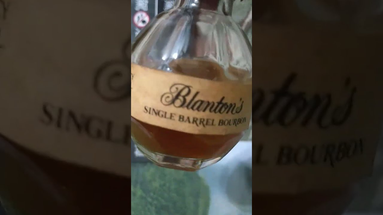 Blanton's bourbon whiskey 50ml